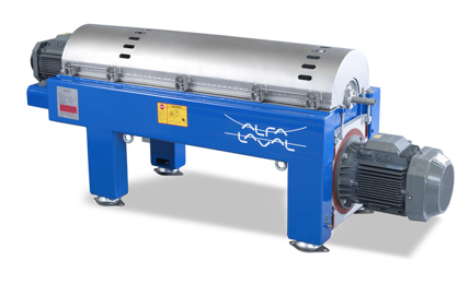 separación centrifuga, tratamiento de lodos, manejo de efluentes, alfa laval